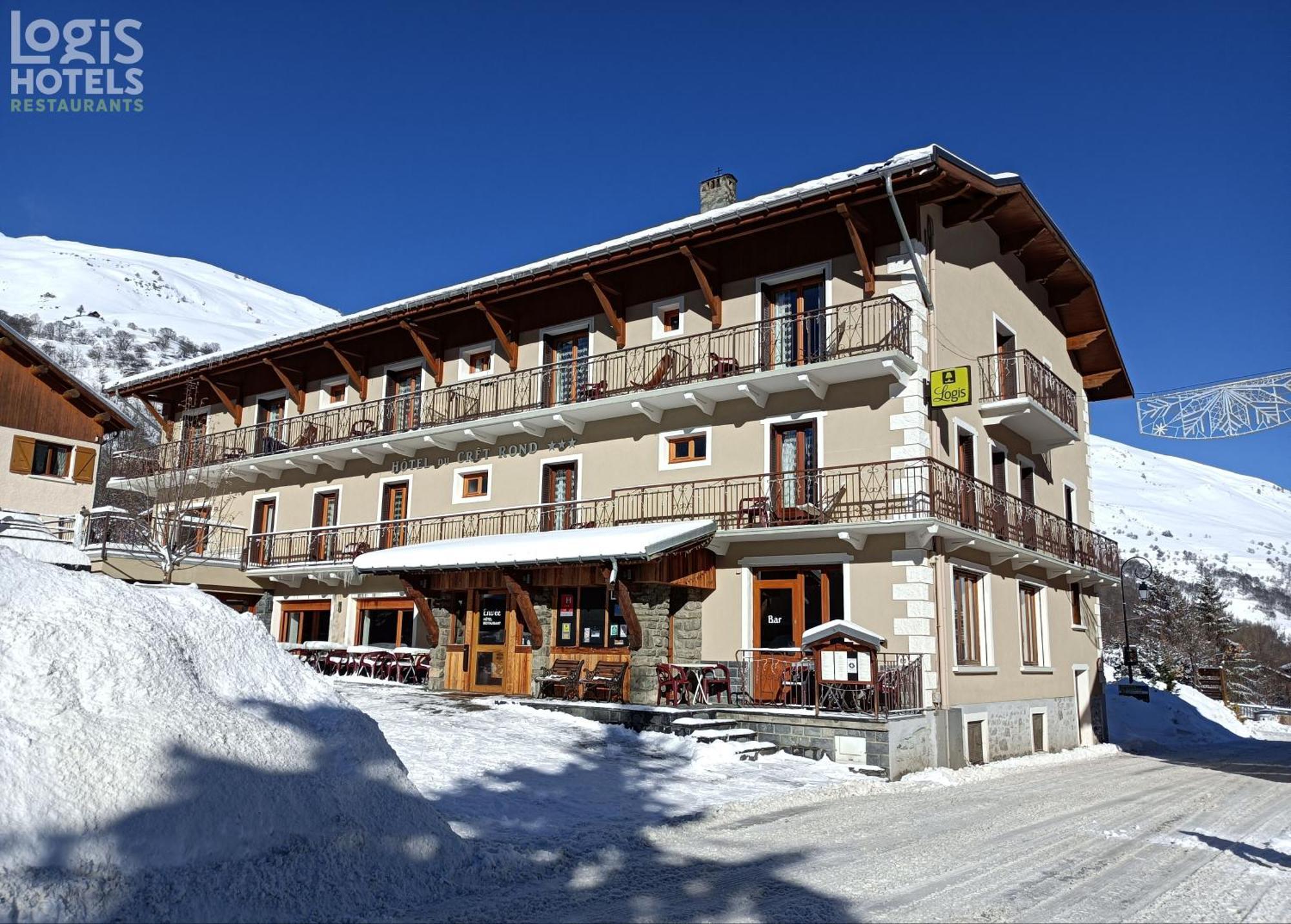 Hôtel du Crêt Rond Valloire Exterior foto